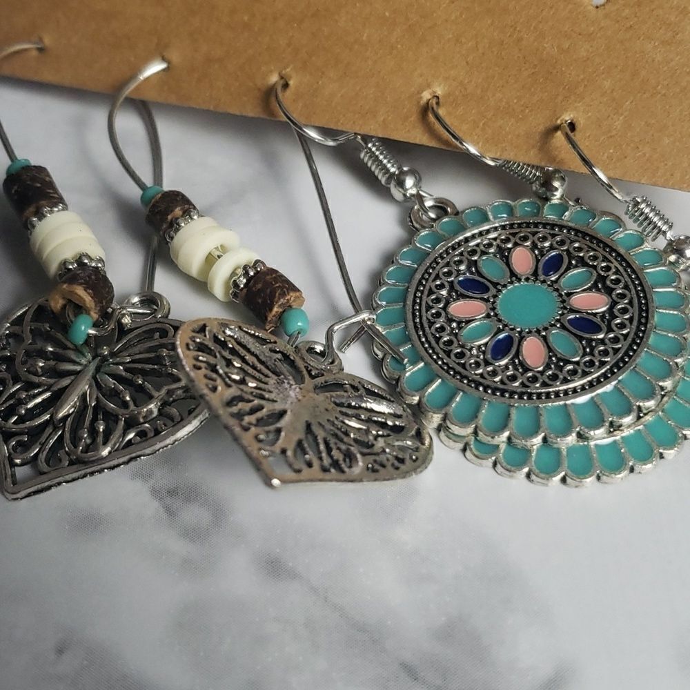 Dangle Earrings Set - Picture 5 of 5
